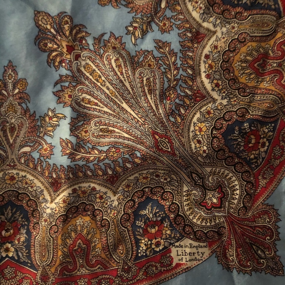 Vintage Liberty of London Silk Scarf